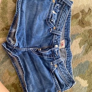 True religion denim size 32 shorts